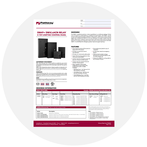 Spec Sheet